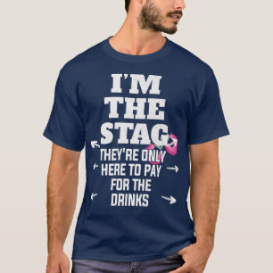 T-shirt Funny Stag Do Outfit Pour Groom & Matching Mens St