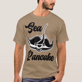 T-shirt Funny Stingray Manta Ray Pancake de mer