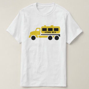 T-shirt Funny Stool Bus Septique Truck
