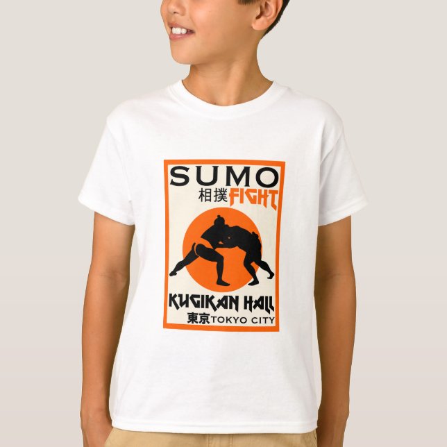T-shirt Funny Sumo Wrestler (Devant)