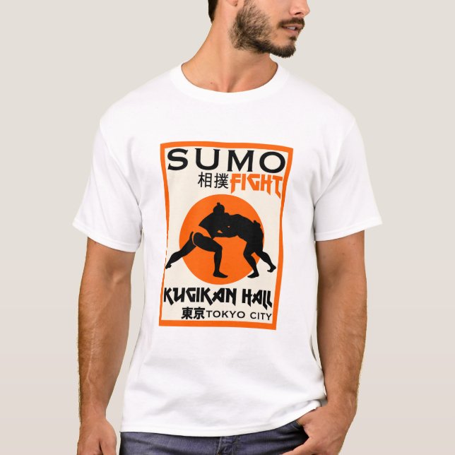 T-shirt Funny Sumo Wrestler (Devant)