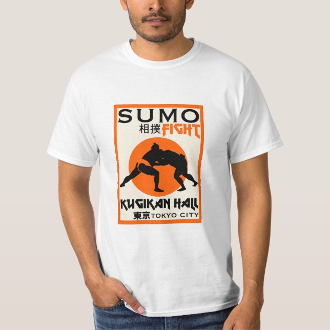 T-shirt Funny Sumo Wrestler (Devant)