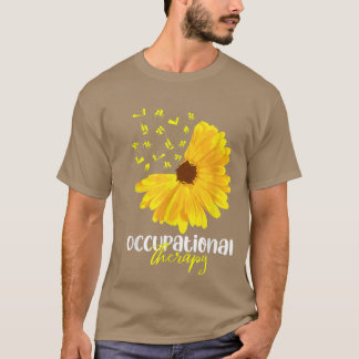 T-shirt Funny SunFlower mois d'ergothérapie