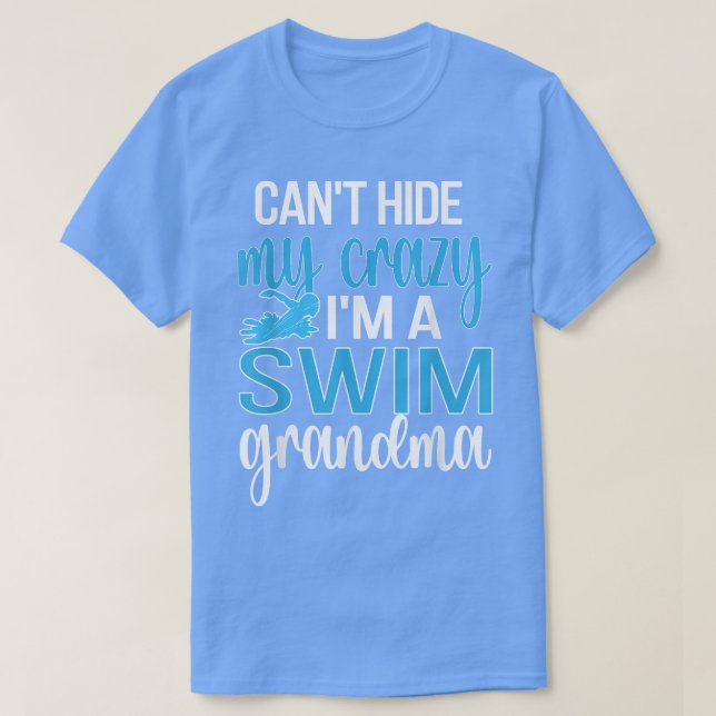 T-shirt Funny Swim Grandma Of A Swimmer Swimming Grandma  (Design devant)