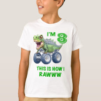 Funny T rex monstre camion dinosaure