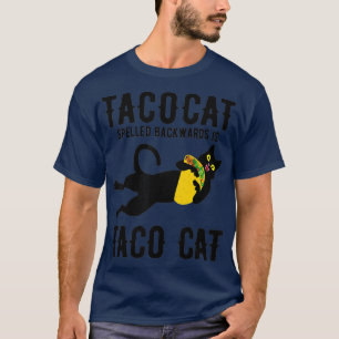 T-shirt Funny Taco Cat Boys Girls Cinco De Mayo Taco Tues