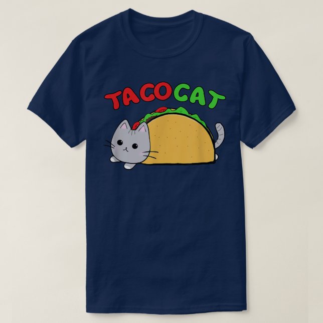 T-shirt Funny Taco Chat amoureux des chats hommes femmes f (Design devant)