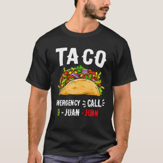 T-shirt Funny Taco Cinco De Mayo Festival Mexicain De La N