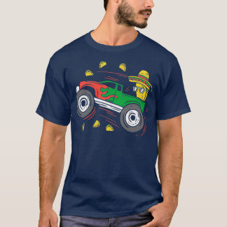 T-shirt Funny Taco Conduit Monster Camion 2