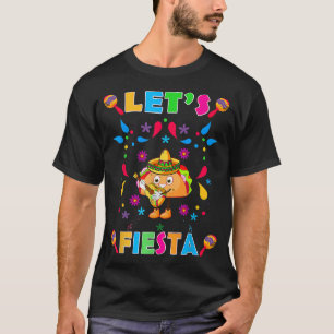 T-shirt Funny Tacosaurus Cinco De Mayo Meico Guitare