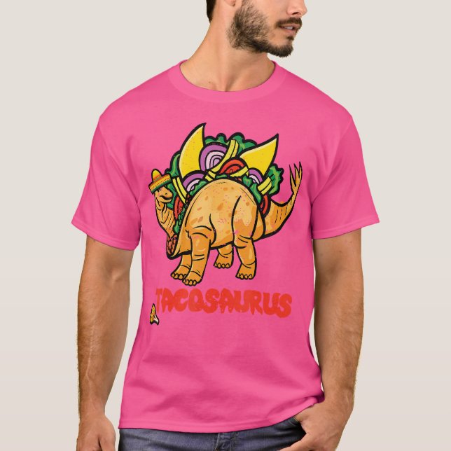 T-shirt Funny Tacosaurus Tuesday Taco Dinosaur (Devant)
