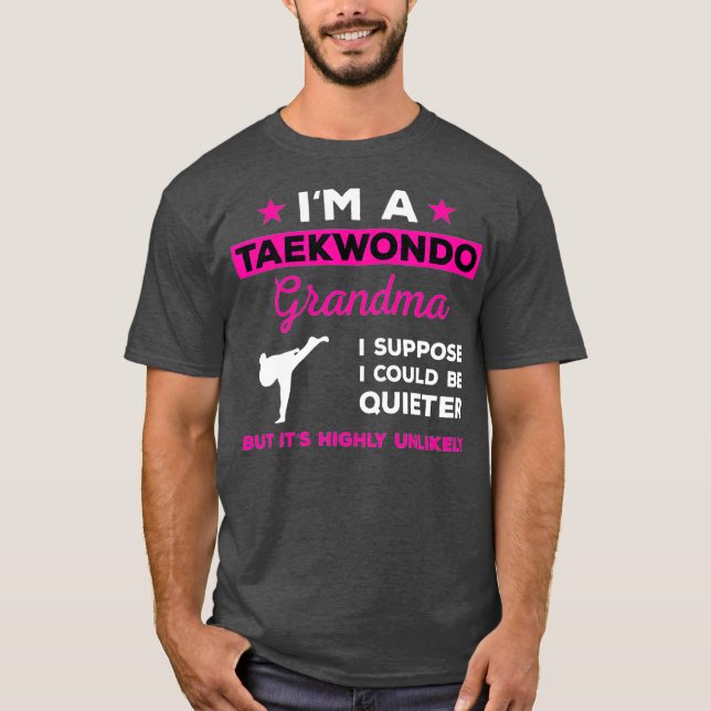 T-shirt Funny Taekwondo grand karaté Arts martiaux (Devant)