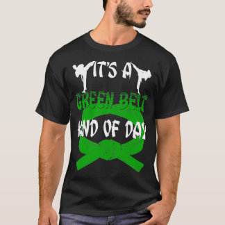 T-shirt Funny Taekwondo Karate C'Est Une Ceinture Verte Ty