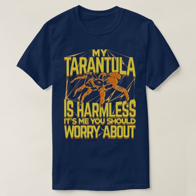 T-shirt Funny Tarantula Animaux de compagnie Araignée prop (Design devant)