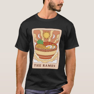 T-shirt Funny Tarot Card The Ramen Fortune Teller Psychic
