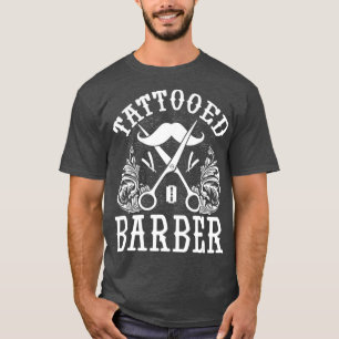 T-shirt Funny Tattooed Barber
