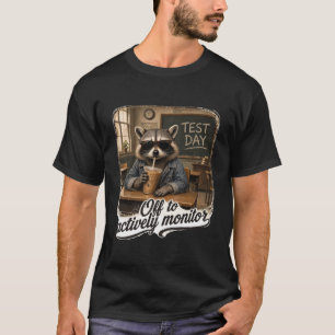 T-shirt Funny teacher Test Day Off pour Activer le tee-shi