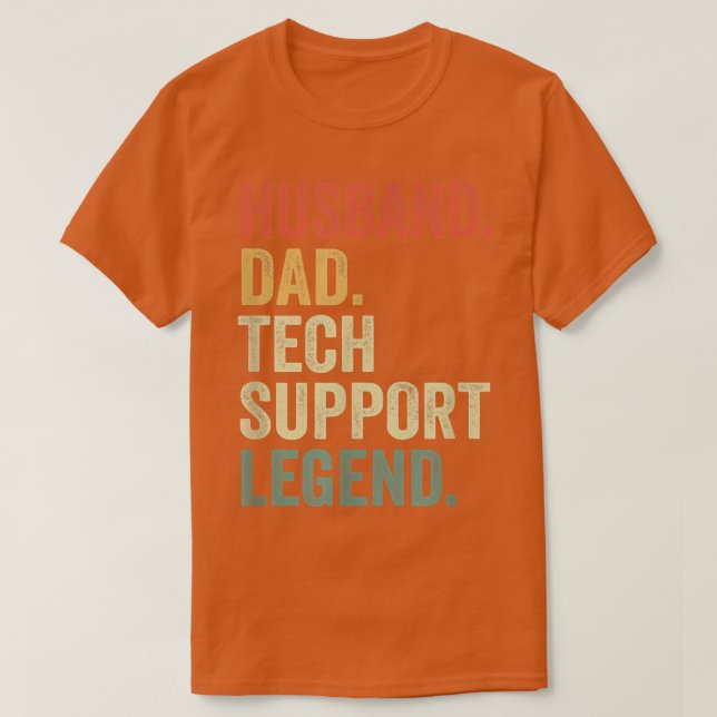 T-shirt Funny Tech Support Idée cadeau pour les papas, Gee (Design devant)