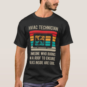 T-shirt Funny Technicien Hvac
