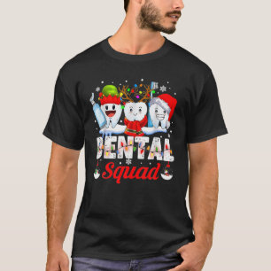 T-shirt Funny Teeth Santa Reindeer