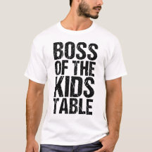 Funny Thanksgiving Boss of the Kids Table Turquie