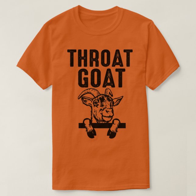 T-shirt Funny throat goat Lover  (Design devant)