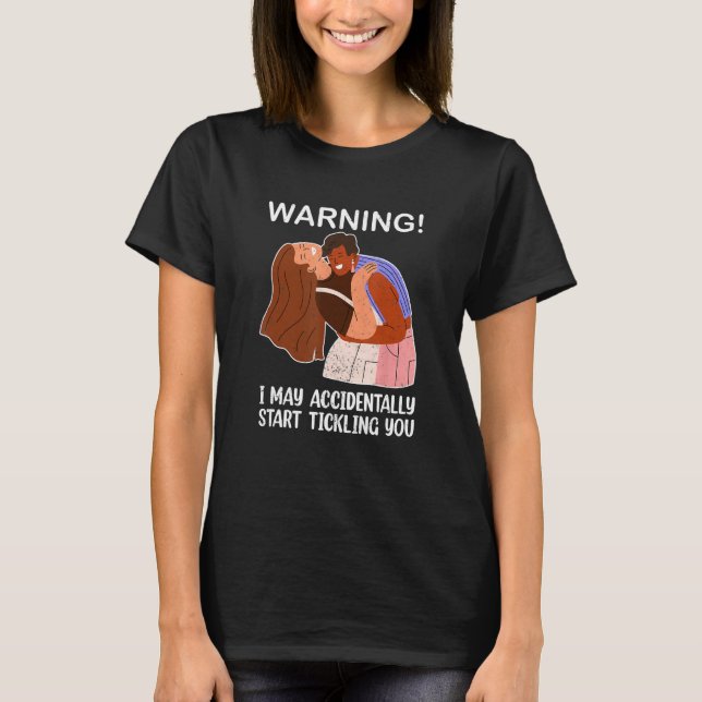 T-shirt Funny Tickling Camp Tickle Endurance Laughing Coup (Devant)