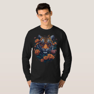 T-shirt Funny Tiger and Sunglasses
