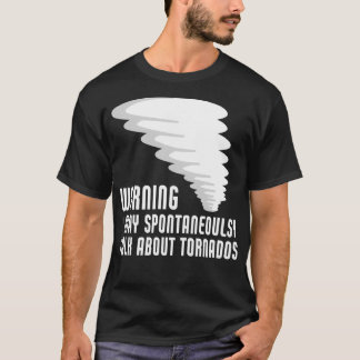 T-shirt Funny Tornado Storm Chaser Météorologie