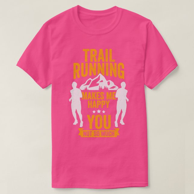 T-shirt Funny Trail Runner Runner Don (Design devant)