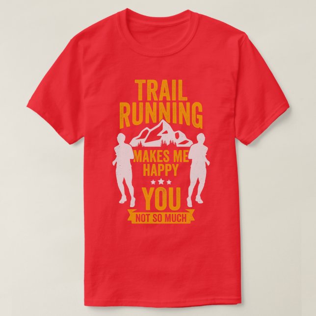 T-shirt Funny Trail Runner Runner Don (Design devant)