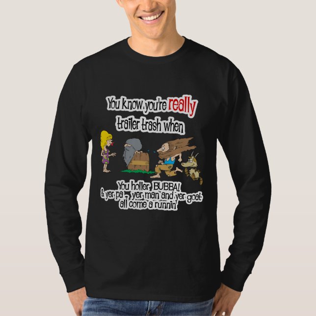 T-shirt Funny Trailer Park (Devant)