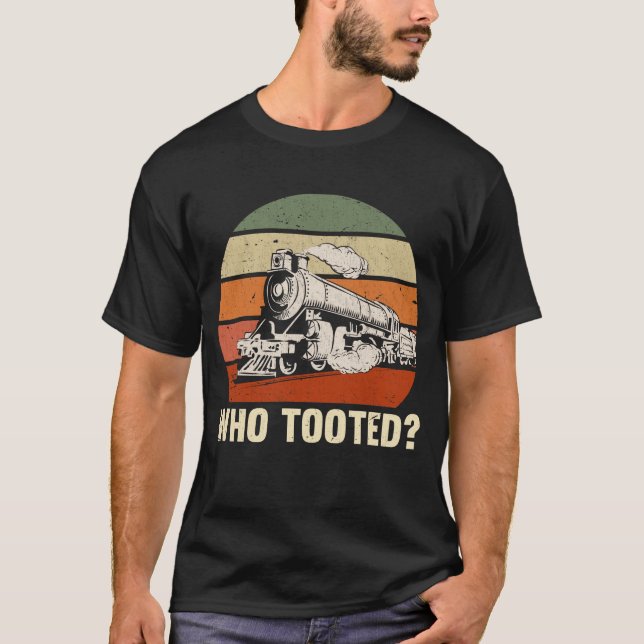T-shirt Funny Train Railroad Quote Railfan (Devant)