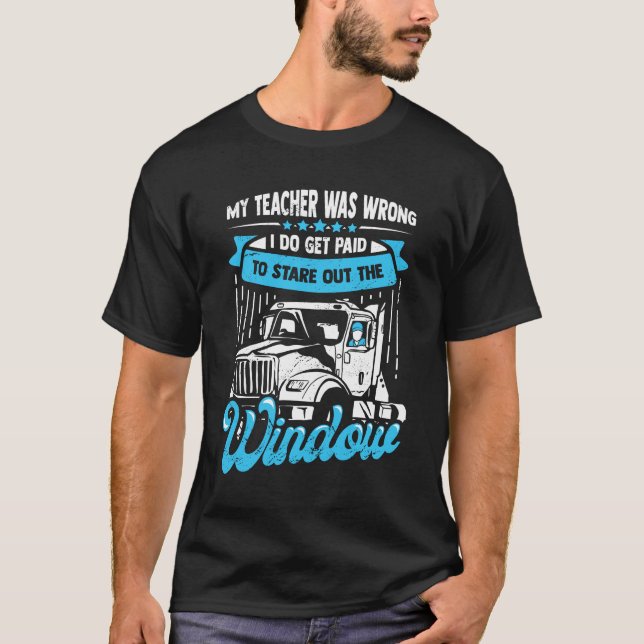 T-shirt Funny Trucker 18 Wheeler Truck Driver Don (Devant)
