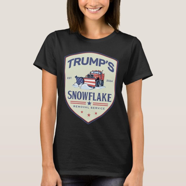 T-shirt Funny Trump Snowflake Service Élection 202 (Devant)