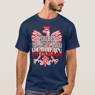 T-shirt FUNNY TU PARIS TON DOUCE SUCRE JE SUIS POLISHPolan
