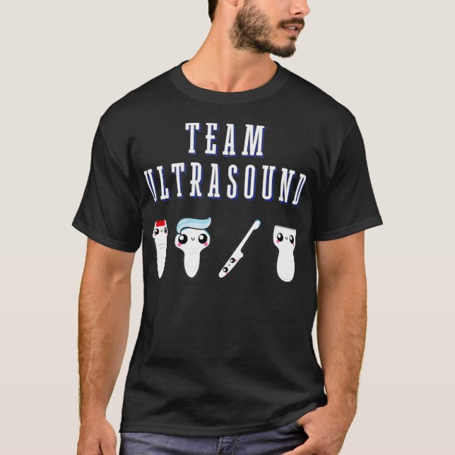 T-shirt Funny Ultrasound Tech Sonographe Équipe de radiolo (Devant)