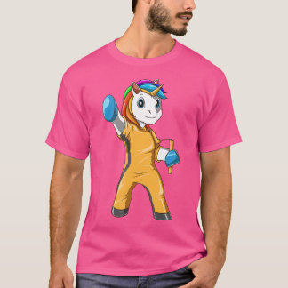 T-shirt Funny Unicorn Kung Fu
