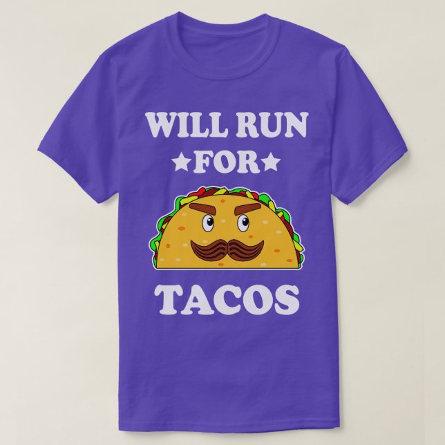 T-shirt Funny Va Se Rendre Pour Tacos Illustration (Design devant)