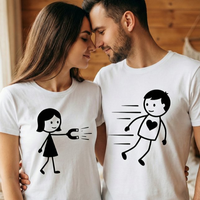 T-shirt Funny Valentine’s Day Boyfriend Girlfriend Gift (Créateur téléchargé)