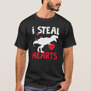 T-shirt Funny Valentines Chemise de Jour I Voler Coeurs T-