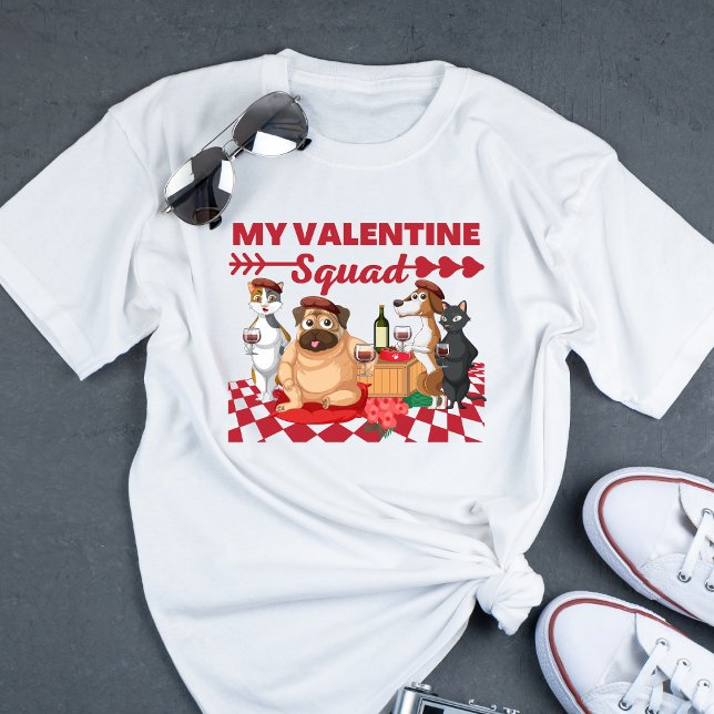 T-shirt Funny valentines jour pour maillot de mème simple (Créateur téléchargé)