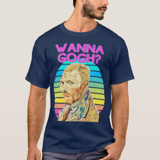 T-shirt Funny Van Gogh Gift for Artist Popular Fine Art Wa