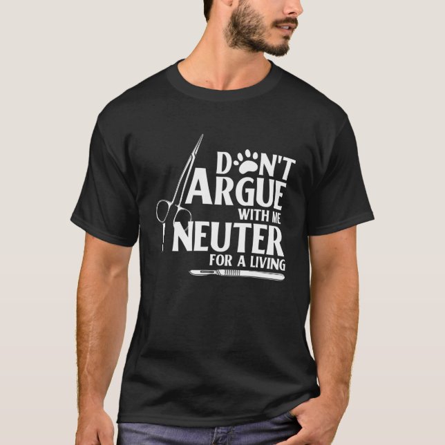 T-shirt Funny Vet Tech Vétérinaire adjoint vétérinaire D (Devant)