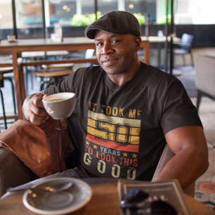 T-shirt Funny vintage coutume 50e anniversaire pour les ho