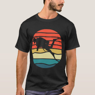 T-shirt Funny Vintage Plongée Gear Sous-Marine Di