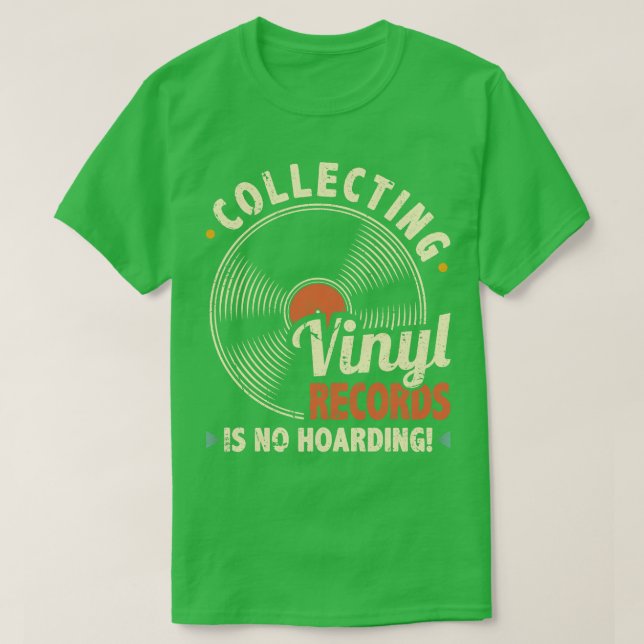 T-shirt Funny Vinyl Records (Design devant)