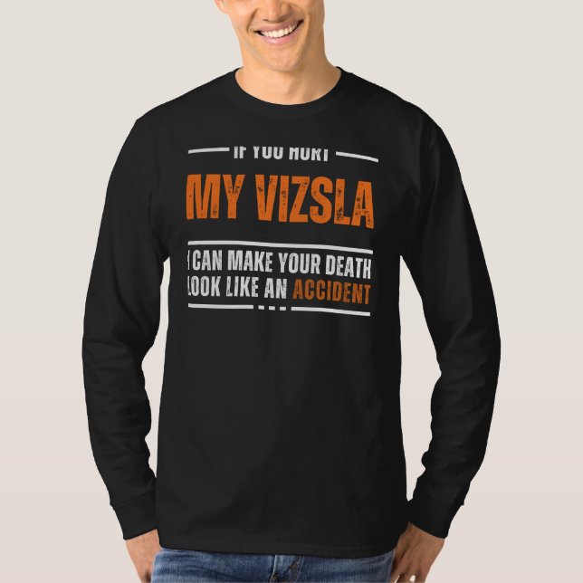 T-shirt Funny Vizsla Lover Tee - Conception audacieuse et  (Devant)