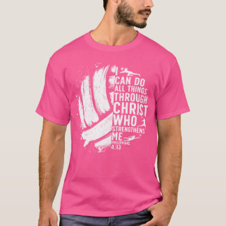 T-shirt Funny Volleyball Christian Boys Girls