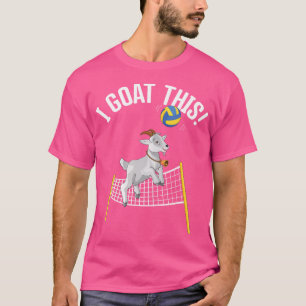 T-shirt Funny Volleyball je chèvre cette chèvre Lover Beac